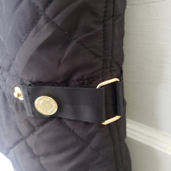 RALPH LAUREN WOMEN EQUESTRIAN REVERSIBLE QUILTED VEST BLACK TURQUOISE SM… - Picture 9 of 15